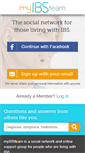 Mobile Screenshot of myibsteam.com