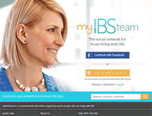 Tablet Screenshot of myibsteam.com